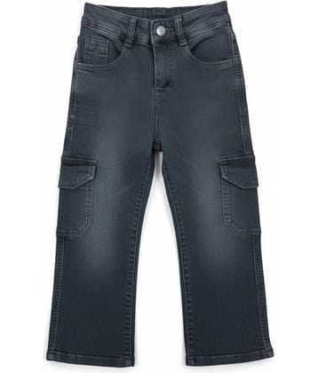 ICONIC ME Girls Denim Jeans ( Pack of 1 , Grey )