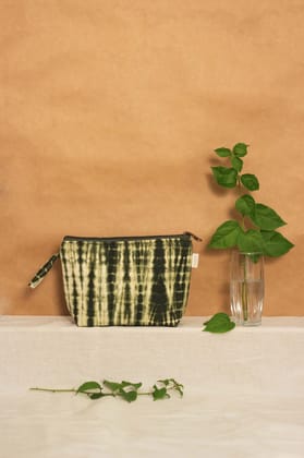 Cotton Pouch  Forest Mist