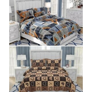 BEDZY Polar Fleece Winter Warm Double Bedsheet | Set of 2 Bedsheets