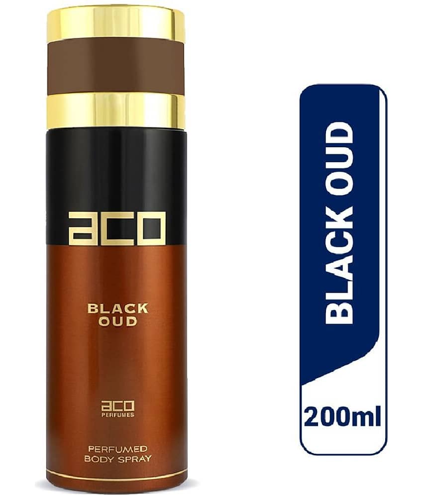 aco perfumes - aco BLACK OUD Perfumed Body Spray 200ml Perfume Body Spray for Men 200 ml ( Pack of 1 )