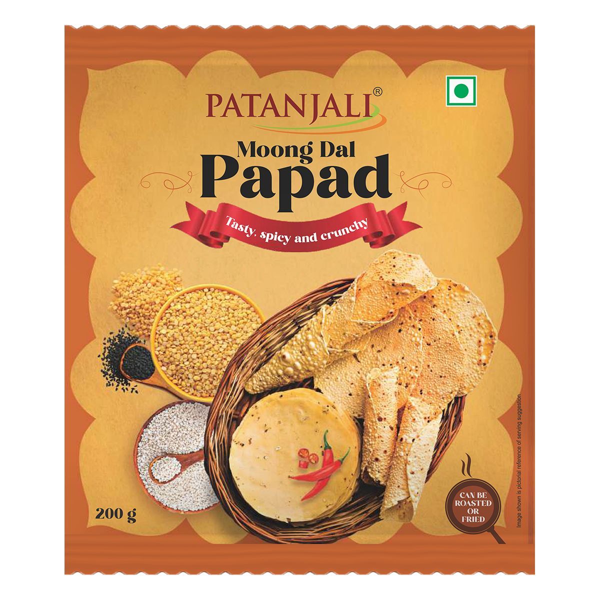MOONG DAL PAPAD 200 G