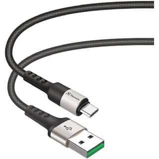 TP TROOPS 1.2A Type-C Data  Charging USB Cable, Made in India,Data Sync, Durable 1.2-Meter Long USB Cable for Type-C