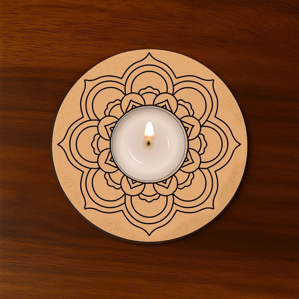 Dbeautify's T-Light Candle Holder – Festive & Spiritual Décor
