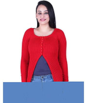 Ogarti Woollen Shrugs - Red