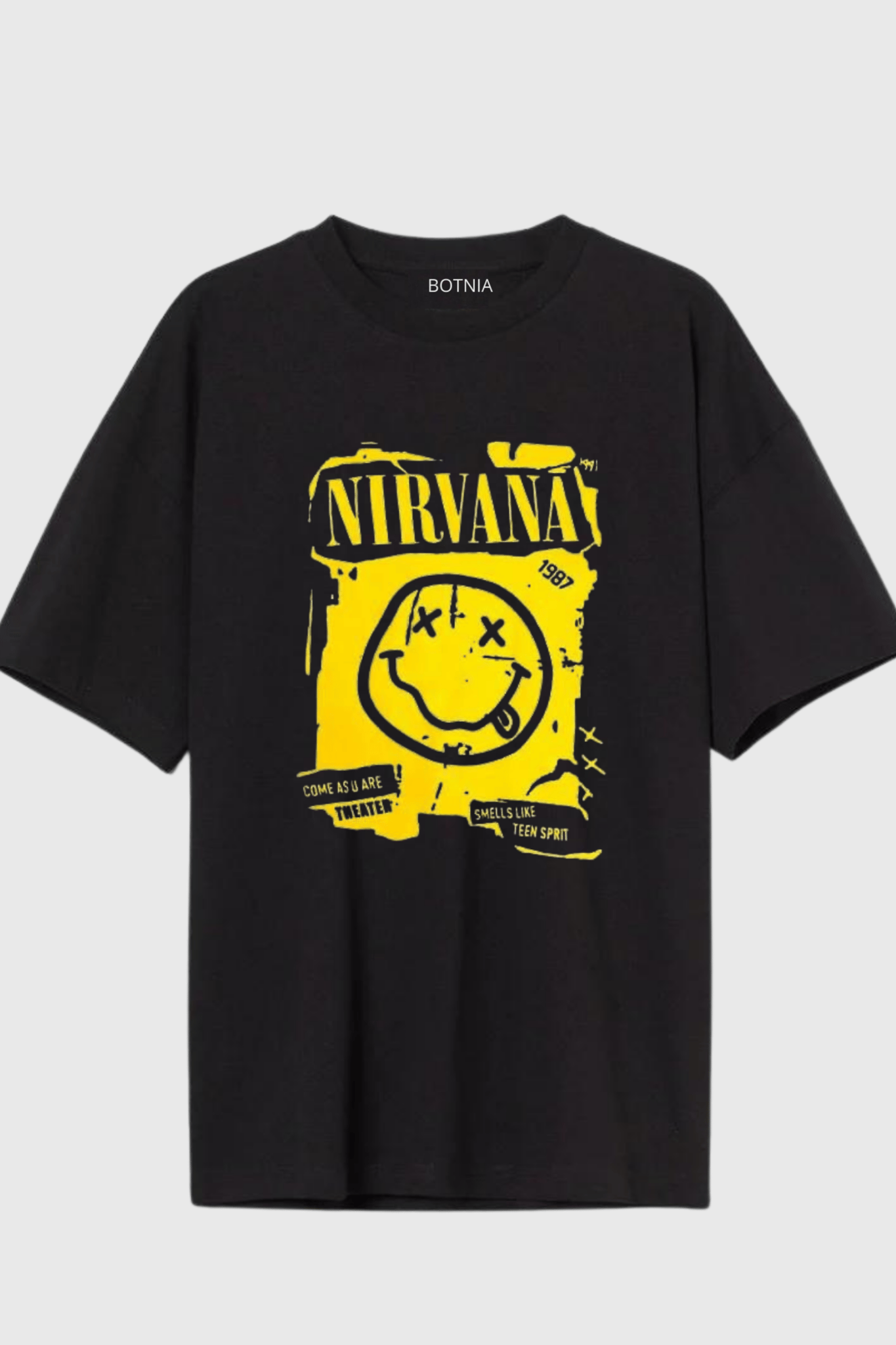 Nirvana- Oversized T-Shirt-XS