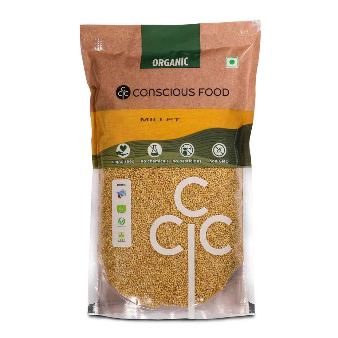 Conscious Food Millet Organic 500 Gms
