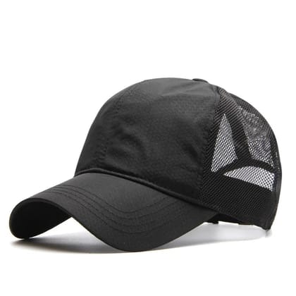 Ultra-Breathable Summer Breeze Mesh Caps-Black