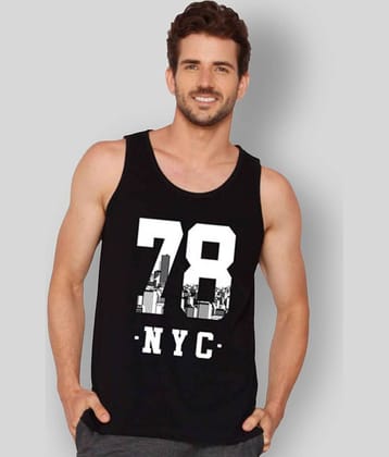 Veirdo Pack of 1 Cotton Blend Regular Fit Men's T-Shirt ( Black )