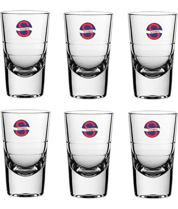 Somil Shot  Glasses Set,  30 ML - (Pack Of 6)