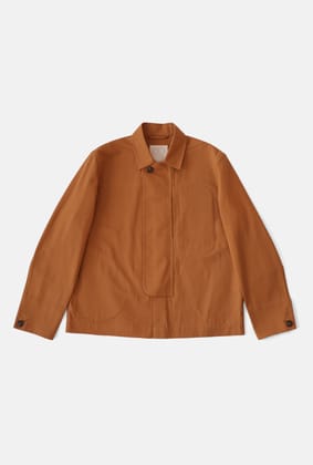 DUKE TWILL OVERSHIRT-MUSTARD / S