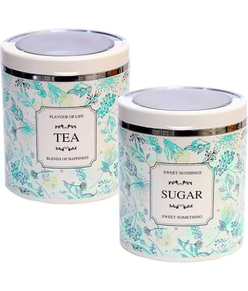 Jaypee Plus Classique 2  Plastic Tea/Coffee/Sugar Container Set of 2 750 mL