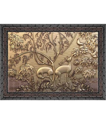 Indianara - Animal Painting With Frame