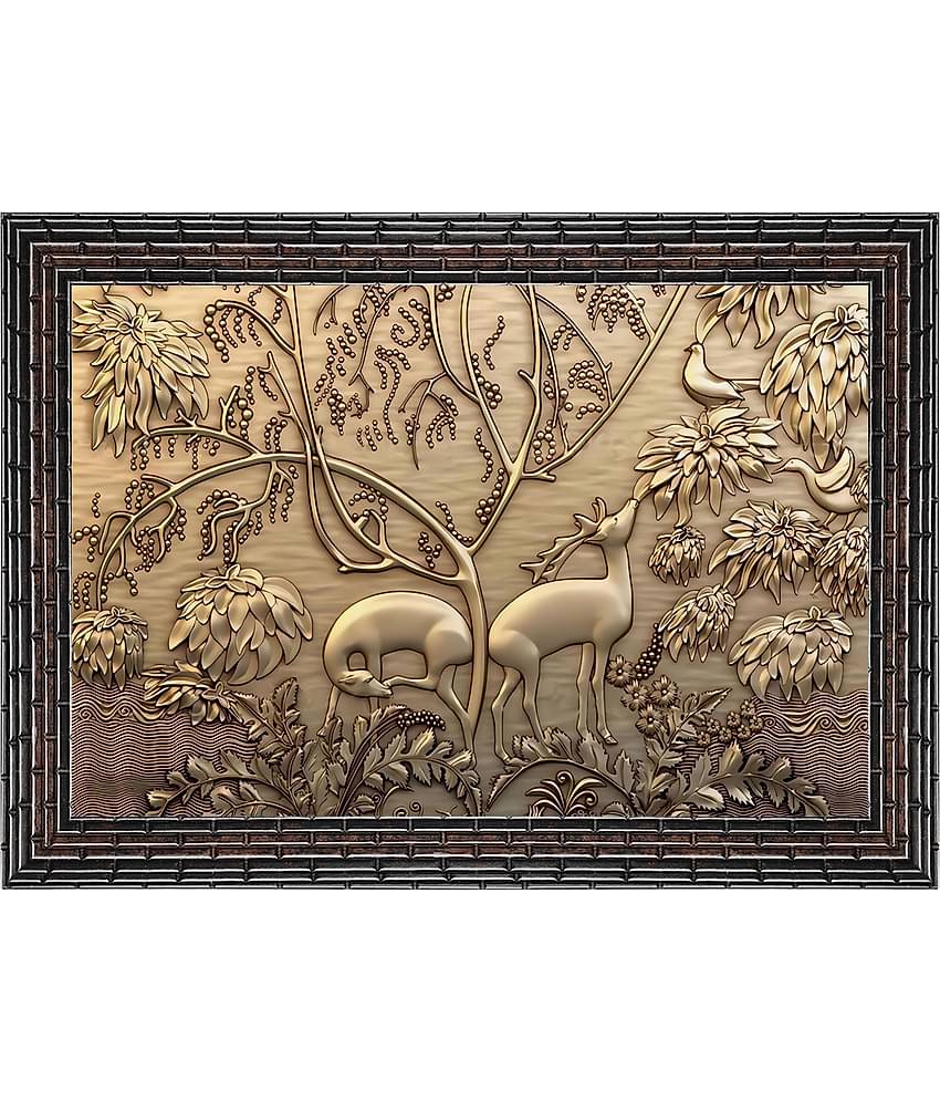 Indianara - Animal Painting With Frame