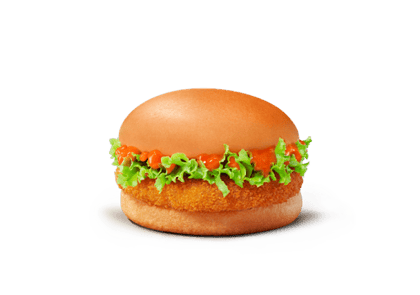 Korean Mc Aloo Tikki Burger.