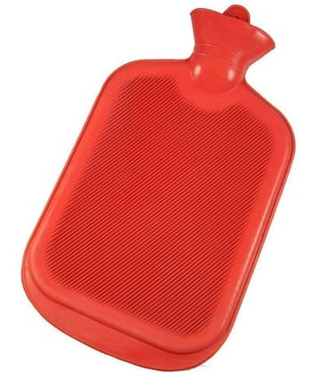MCP Rubber Hot Water Bottle - 1 Litre - Assorted Colours (Pack of 2)