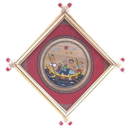 Tisser Handpainted Pattachitra Frame