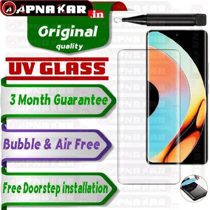 All Realme Original Uv Tempered Glass  ( uv tempered glass )