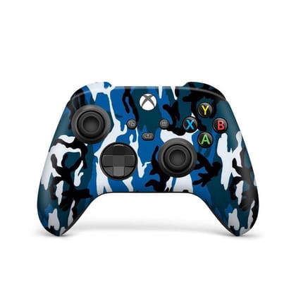 Dark Blue Camo Joystick Controller Skin Dark Blue Camo Joystick Controller Skin