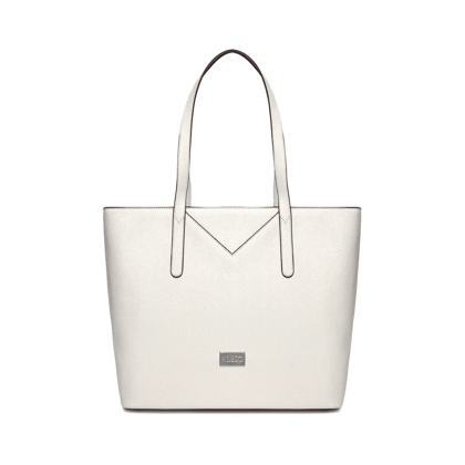 Vegan Laptop Tote (L)-White