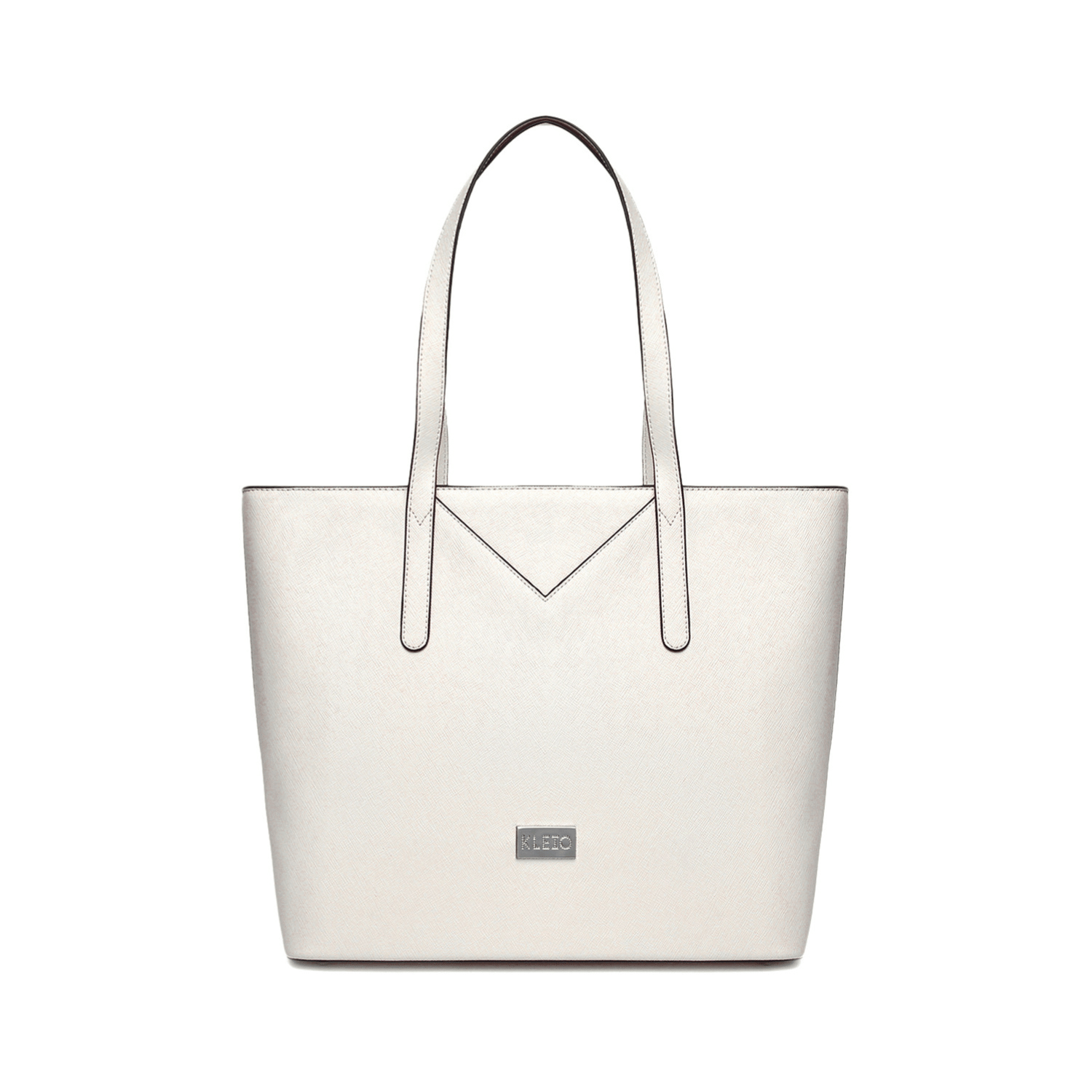 Vegan Laptop Tote (L)-White