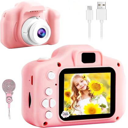 CADDLE & TOES Kids Digital Camera for Boys Girls,20MP 1080P Digital Video Camera for Kids,Christmas Birthday Gift for Boys Age 4+ to 14 Old (Pink) CADDLE & TOES Kids Digital Camera for Boys Girls,20MP 1080P Digital Video Camera for Kids,Christmas Birthda