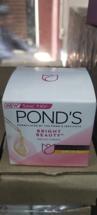 Ponds bright beauty serum cream 