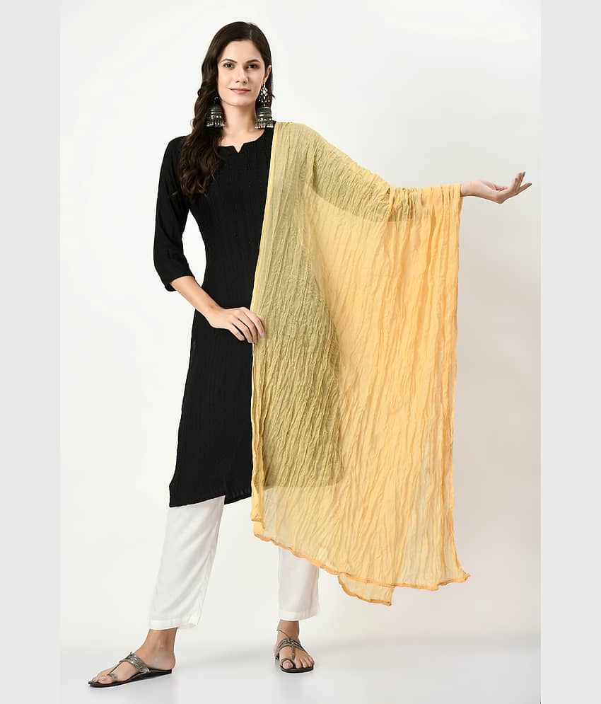 MAURYA - Beige Cotton Women's Dupatta - ( Pack of 1 )