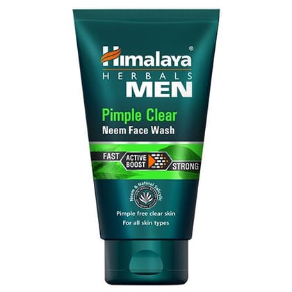 Himalaya Men Pimple Clear Neem Face Wash, 50 Ml Himalaya Men Pimple Clear Neem Face Wash, 50 Ml