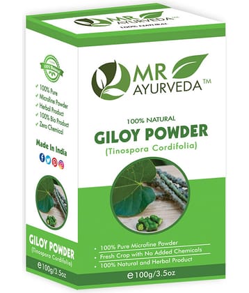 MR Ayurveda 100% Pure Giloy Powder Hair Scalp Treatment 100 g