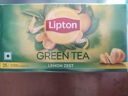 Lipton green tea lemon Zest