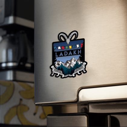 Ladakh Fridge Magnet | Exploring India