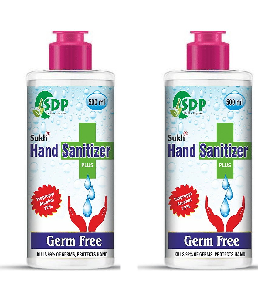 Health Ayurveda Hand Sanitizer 500 mL Pack of 1