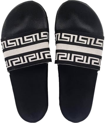 Pampy Angel - Black Men's Slide Flip flop
