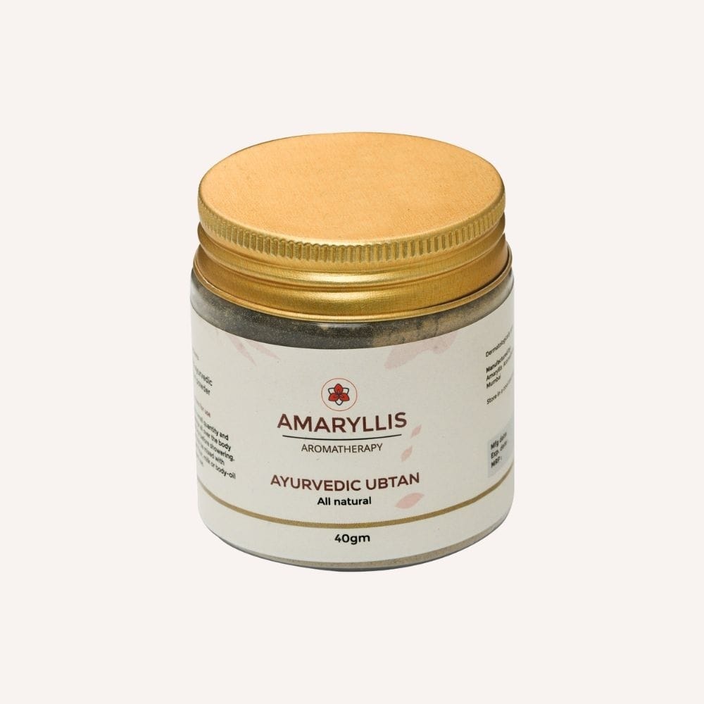 Amaryllis Ayurvedic Ubtan Powder (40g) | Traditional Herbal Body Scrub | Exfoliating & Skin Softening
