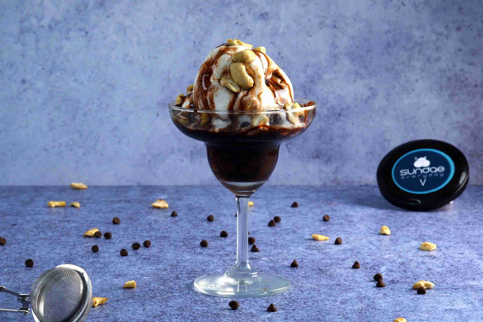 Choco lava sundae