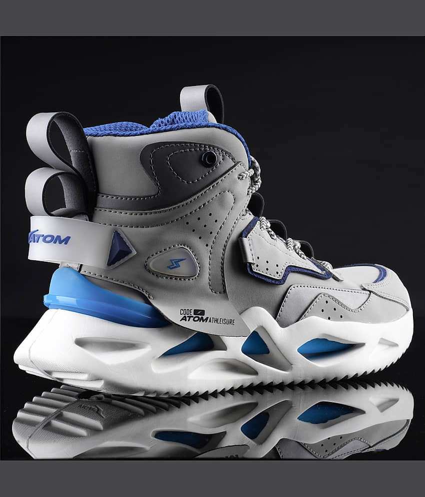 ATOM Chroma Kick Light Grey Men's Sneakers