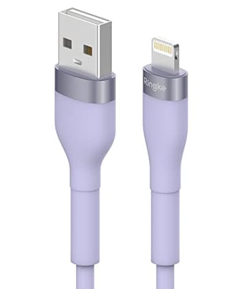 Ringke Fast Charging Pastel Cable USB Type-A to Lightning - (1.2m)-Purple
