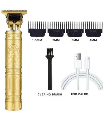 wagari VINTAGE T9 Gold Cordless Beard Trimmer With 120 minutes Runtime