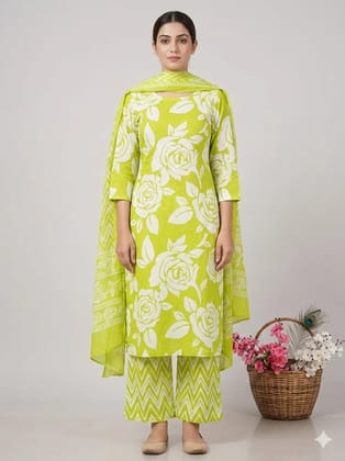 Stitched Cotton Sets Elegant Hand Block Printed Cotton Kurti Sets perfect for daily wear and festive occasions!Comfort fit | Soft breathable fabric | Beautiful hand block prints