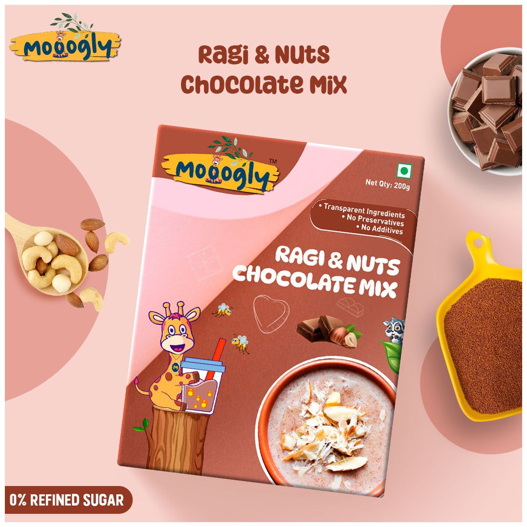 Ragi and Nuts Chocolate mix