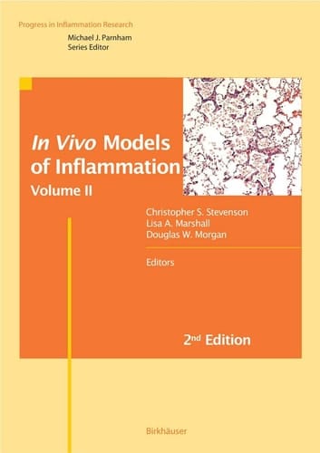 In Vivo Models of Inflammation ( Vol-II ) 2006