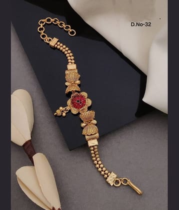 Shivay Fashion Gold Bracelet ( Pack of 1 )