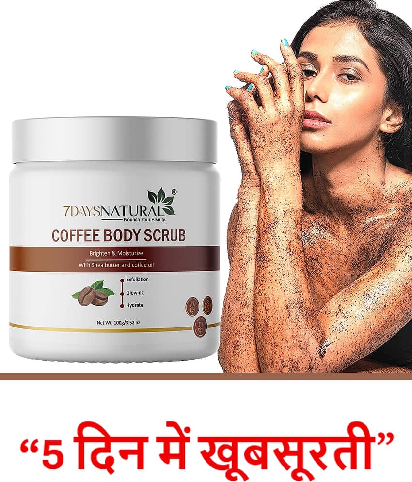 7DAYSNATURAL Fairness Scrub & Exfoliators For Men & Women ( Pack of 1 )