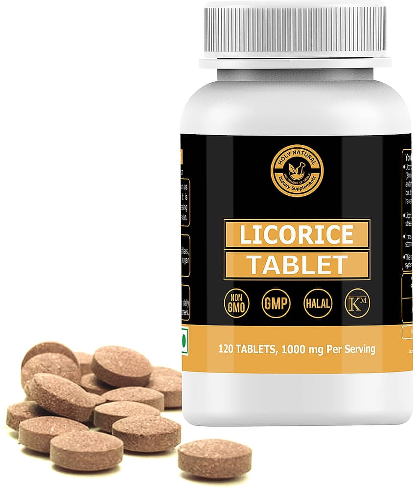 Holy Natural Licorice Tablet (1000 Mg Per Serving) Tablet 120 No.S