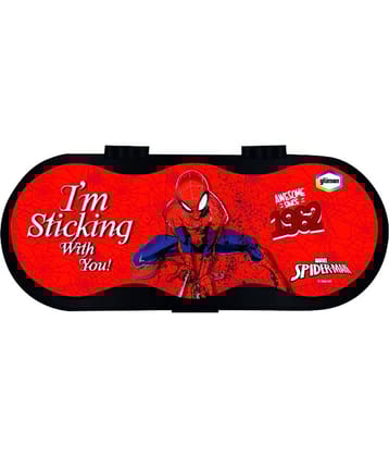 Gluman Disney Peapod Pencil Box with clip locks, 3D Spiderman