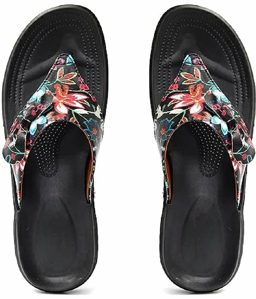 Onbeat Black Women's Slipper