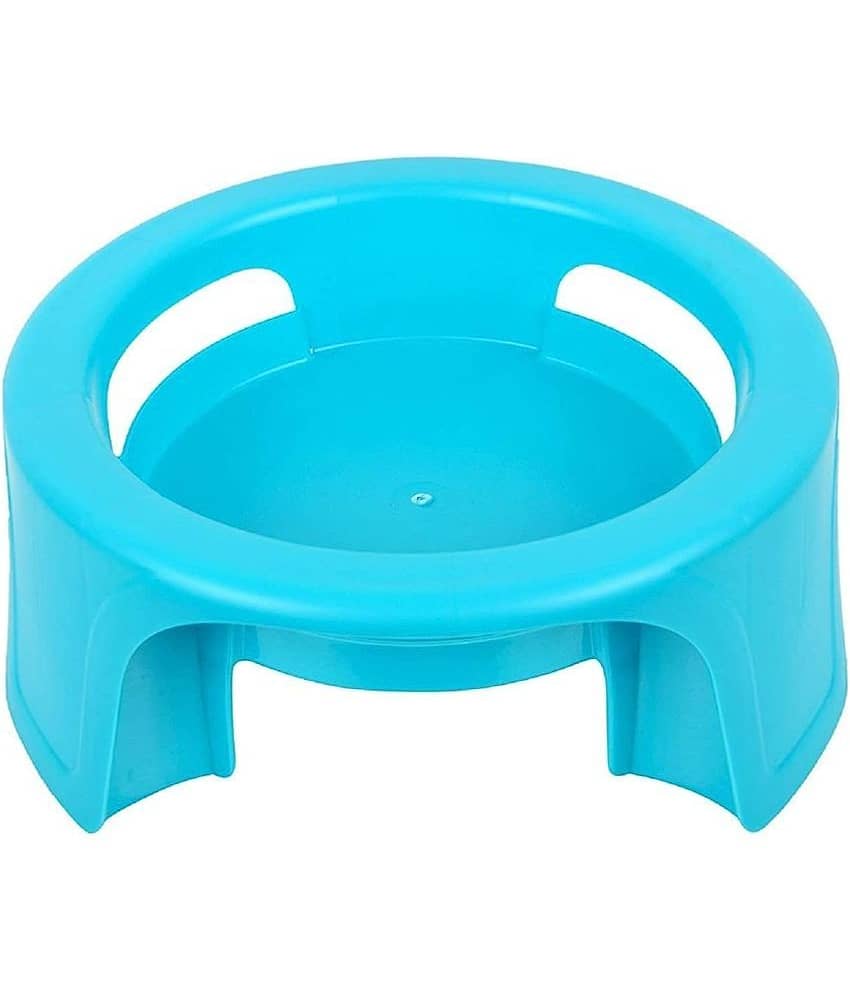 FIT4CHEF Turquoise Polypropylene Matka Stand ( Pack of 1 )