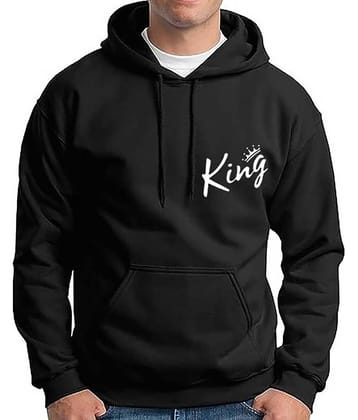 code yellow Fleece Hooded Men's Sweatshirt - Black ( Pack of 1 )