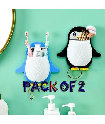 Anshri Multicolor Plastic Wall mount Stand ( Pack of 2 )