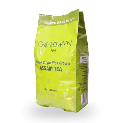 Goodwyn Kadak CTC Black Tea / Doodh Chai (1 Kg) | From Own Tea Estates | 100% Natural | Made from Curled Long Leaf Loose Tea | Low Caffeine Non Bitter | Rich in Antioxidants